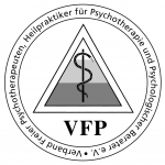 Logo des Verbands Freier Psychotherapeuten, Heilpraktiker für Psychotherapie und Psychologischer Berater (VFP)
